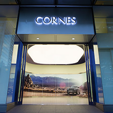 CORNES AOYAMA ショールーム