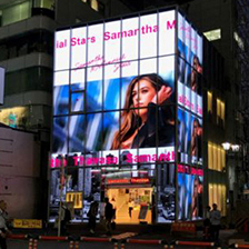 サマンサタバサ表参道GATES ポップアップ デジタルストア LEDビジョン